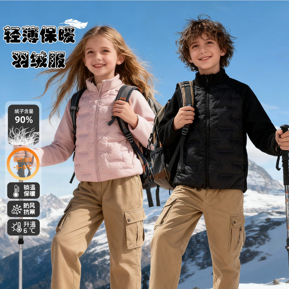 Kids Lightweight Down Jacket Liner 2025 Warm School Inner Coat