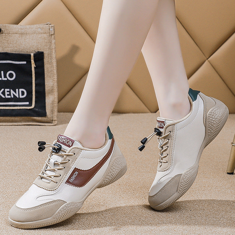 Spring White Casual Sneakers – Lightweight & Breathable