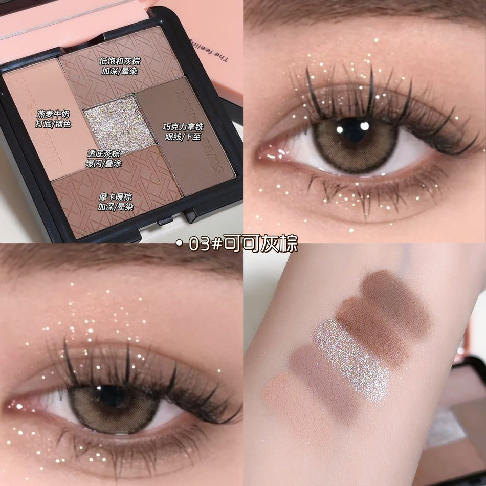 SWEET MINT 5-Color Eyeshadow Palette