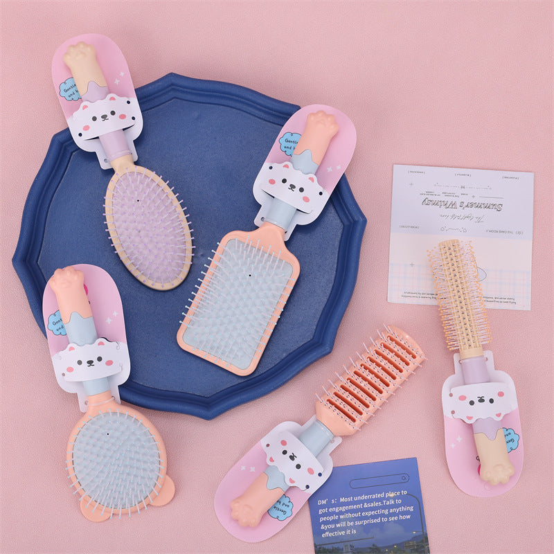 Cartoon Cat Paw Comb – Massage Brush