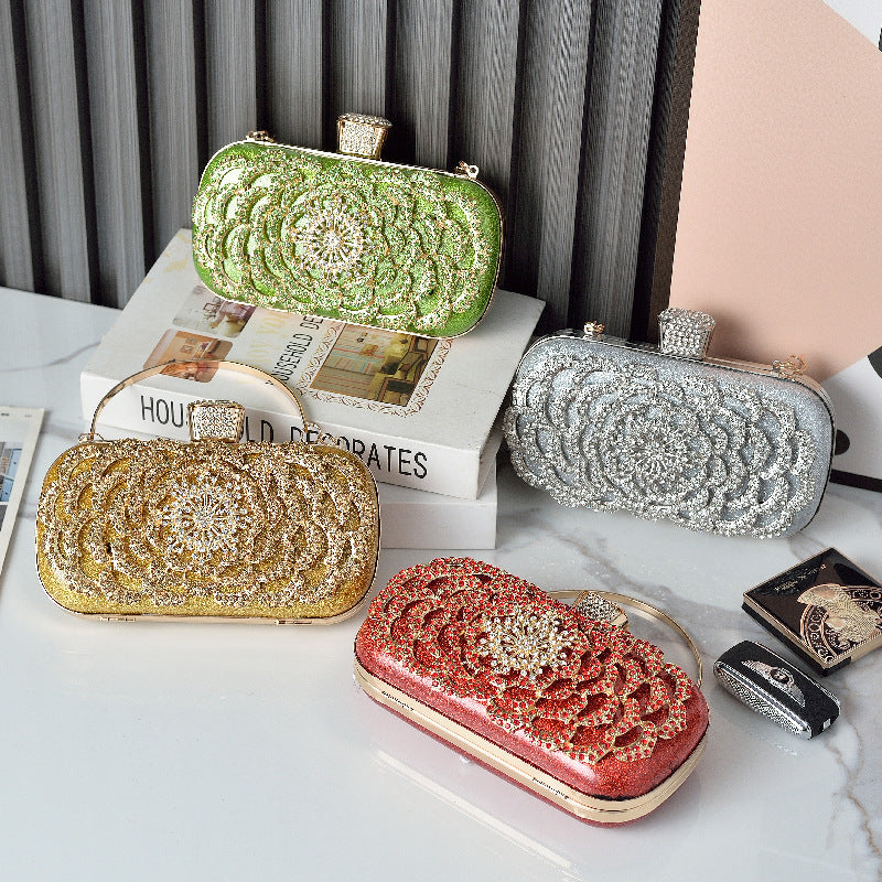 Euro-American Diamond Banquet Clutch – Dress Handbag