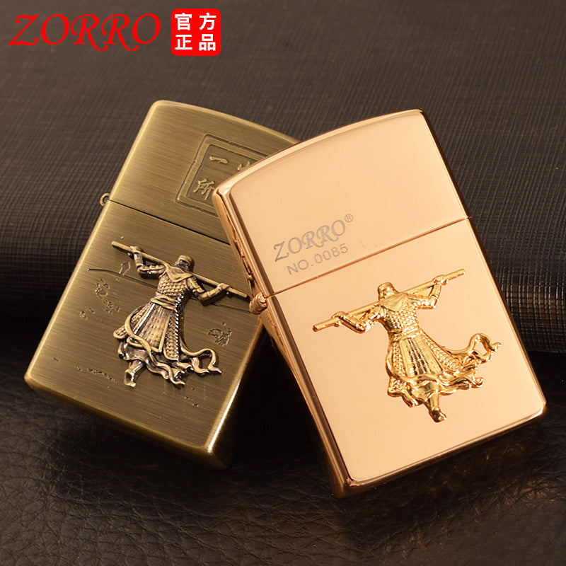 Zorro Kerosene Lighter – Vintage Men’s Gift & Durable