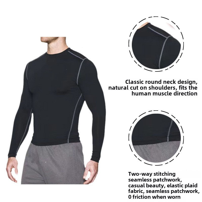 Men's Winter Compression Sports Suit – Quick-Dry & Warm