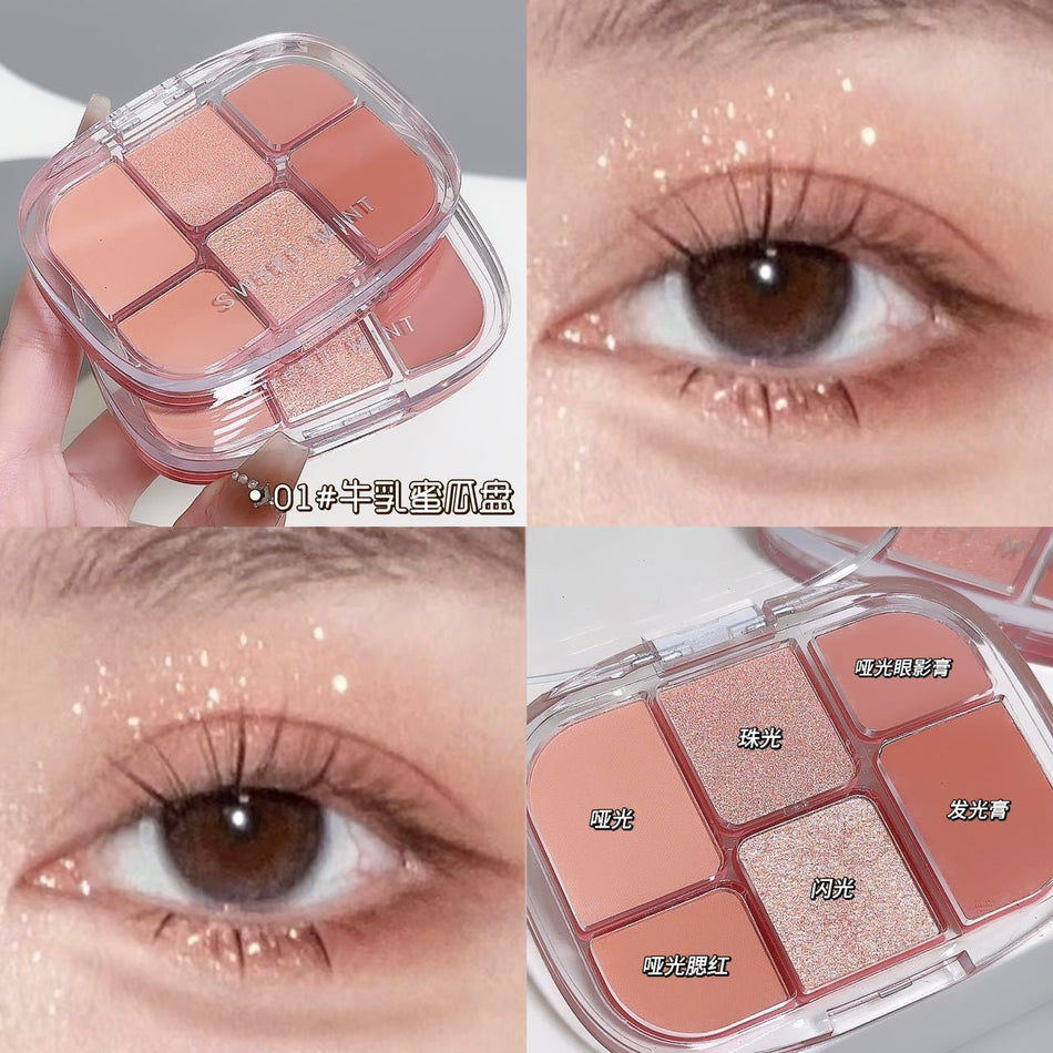 Sweet Mint All-in-One Blush & Eyeshadow Palette