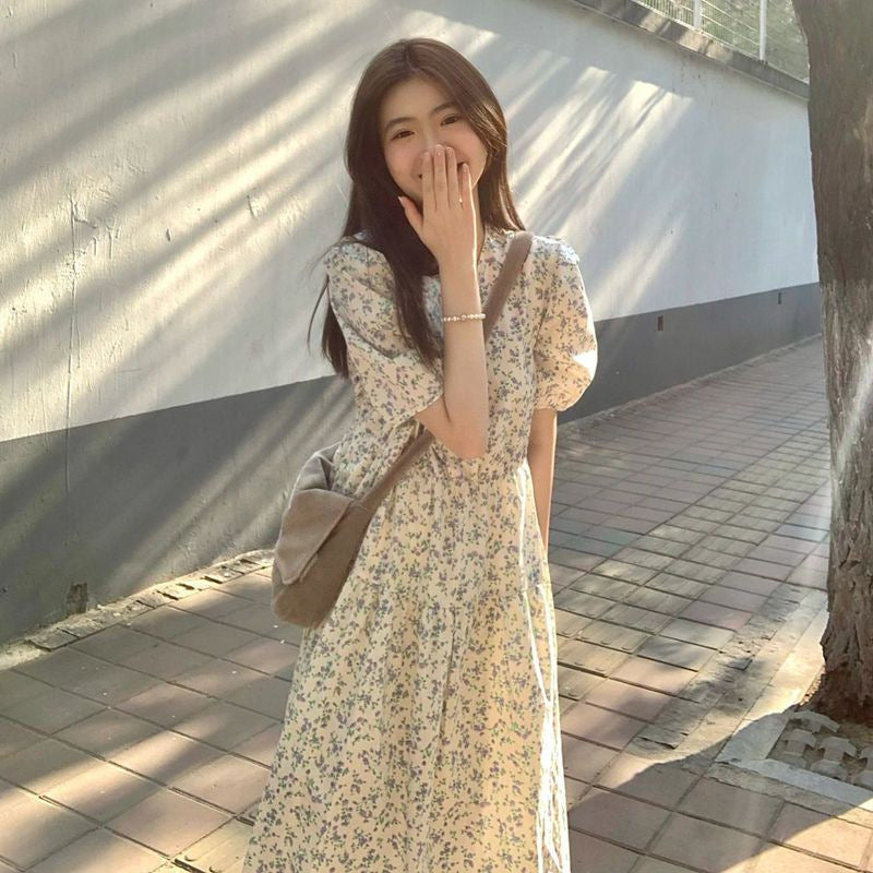 Floral Vacation Dress | French Tea Break Long Dress