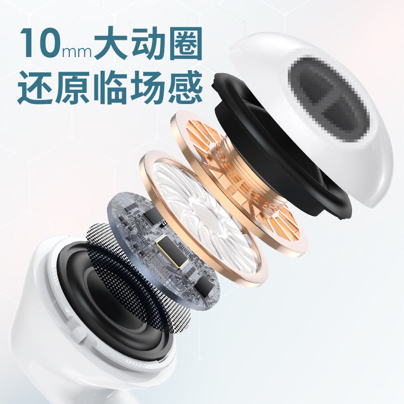 Wireless Binaural In-Ear Bluetooth Headset for Android & iPhone