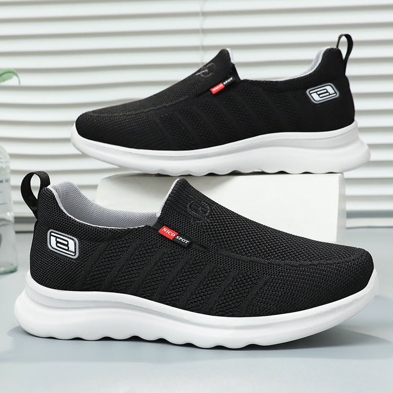 Old Beijing Men’s Slip-On Shoes | 2024 Walking Style