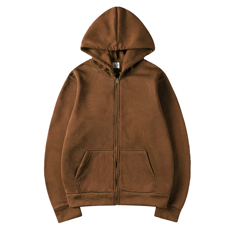 INSTOCK-Unisex European-American Hooded Cardigan Sweatshirt