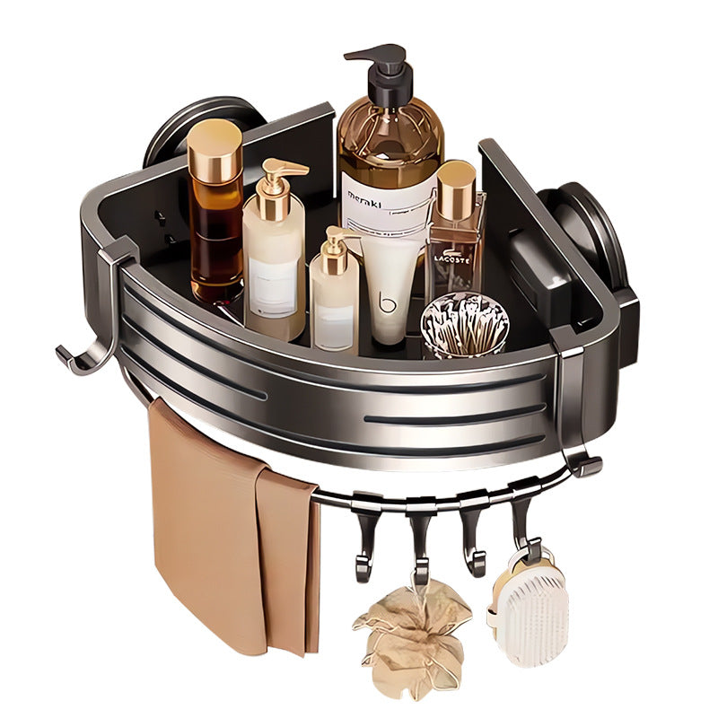 Triangle Suction Cup Bathroom Storage Rack Punch-Free