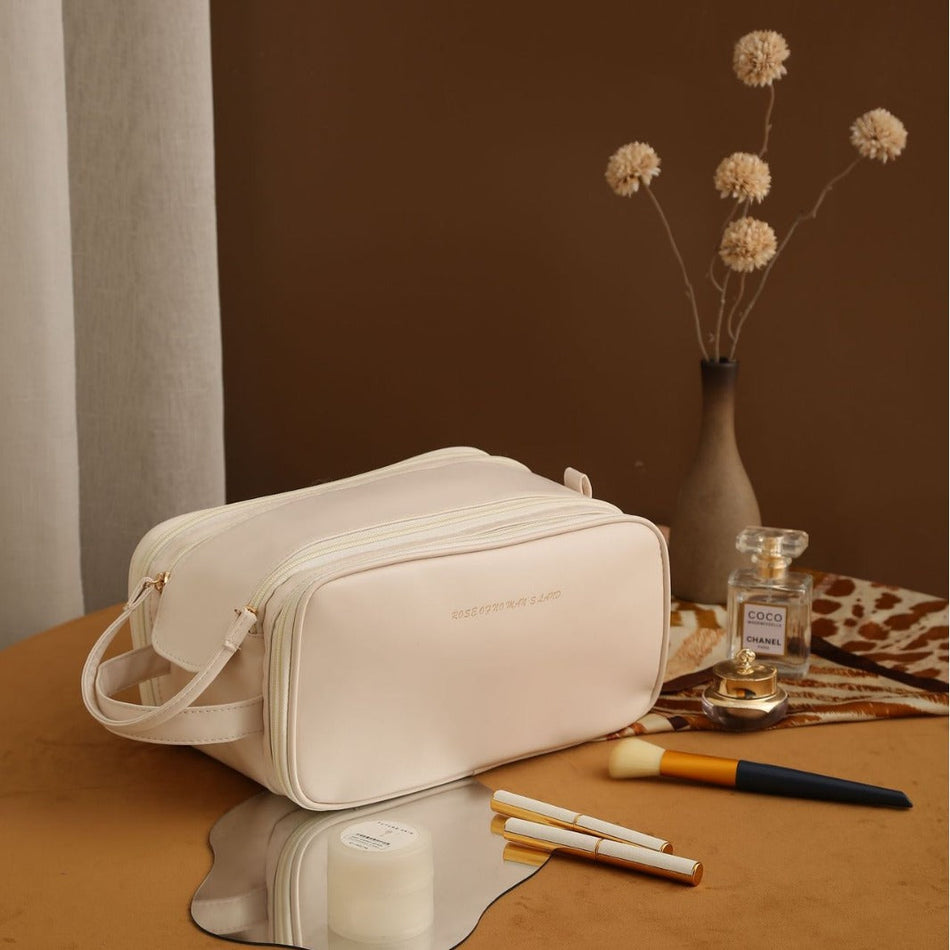Portable Cosmetic Bag Large-Capacity Toiletry Storage