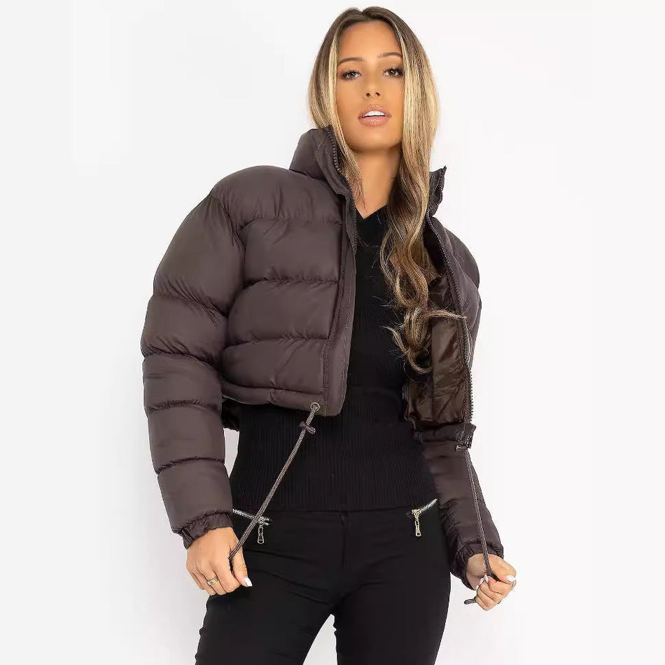 Warm Bubble Down Bread Jacket for Women