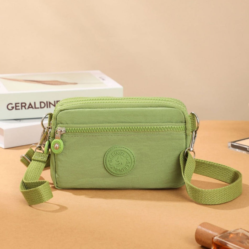 INSTOCK-Lightweight Nylon Crossbody Phone Bag