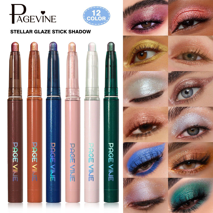 Page Vine High-Gloss Silkworm Eyeshadow Stick