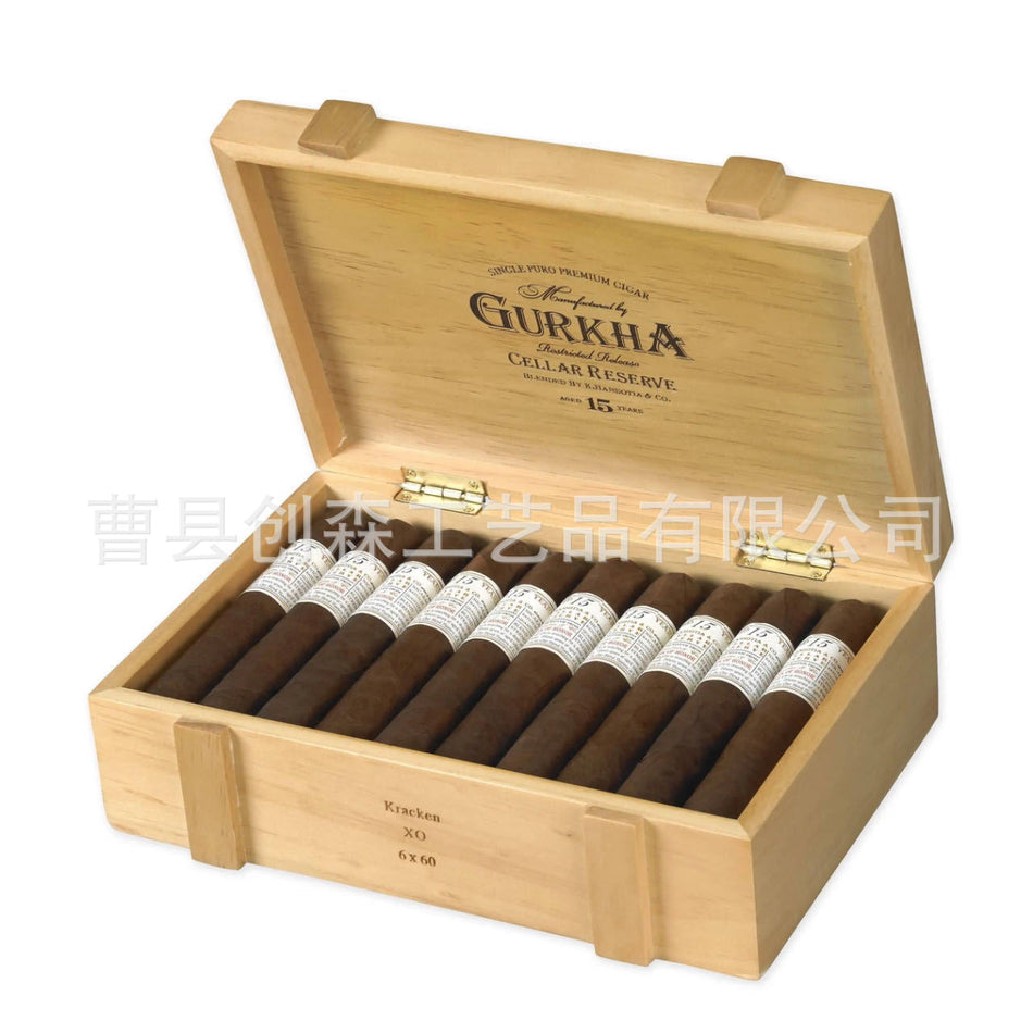Vintage Wooden Cigar Storage Box Multifunctional Gift Box