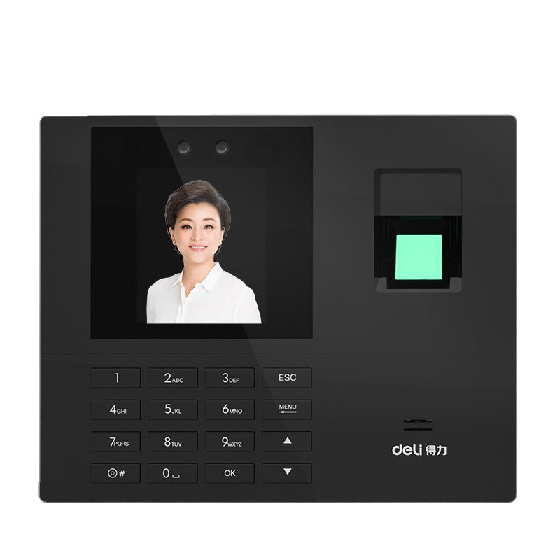 Deli 34521 Face & Fingerprint Attendance Machine