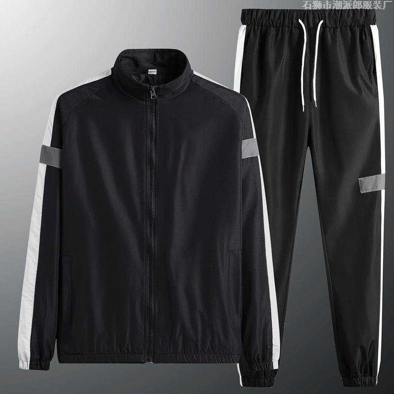 Men’s Autumn-Winter Korean Sports Suit – Trendy Jacket Set