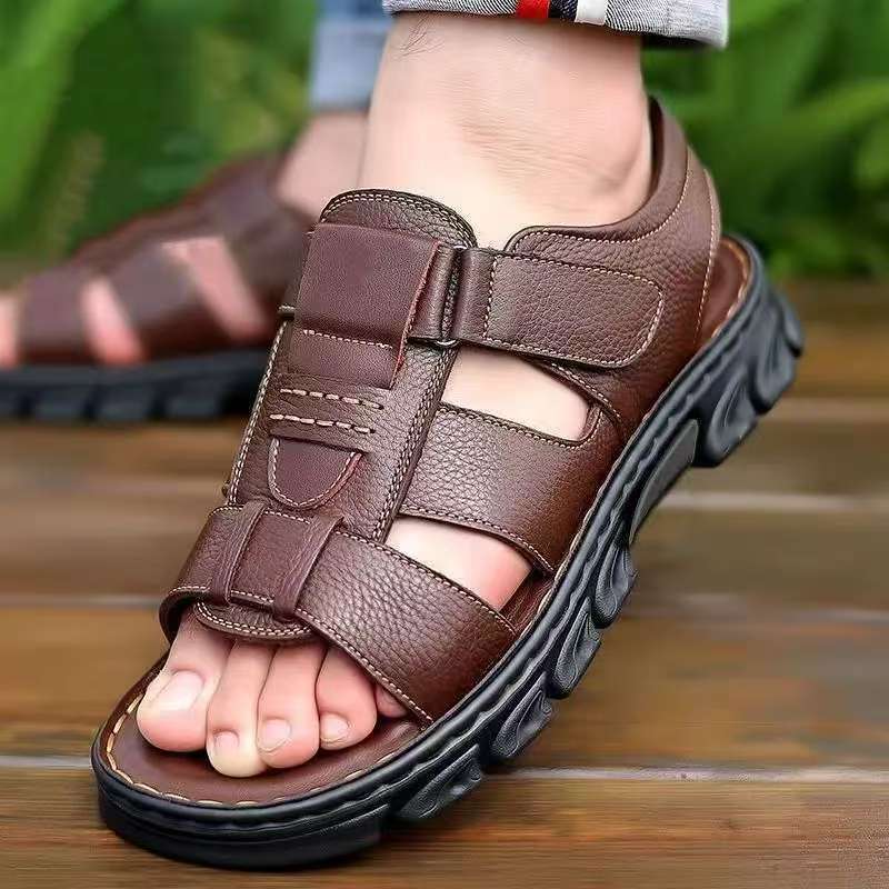 STOCK-Men’s 2025 Summer Breathable Non-Slip Sandals