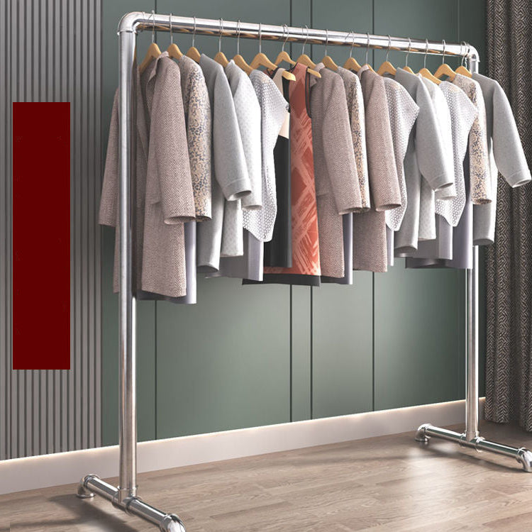 Galvanized Steel Pipe Vertical Clothes Drying Rod