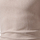 INSTOCK-Men’s Plus Size Zipper Sweater – Casual Half Turtleneck