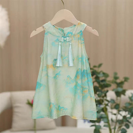 Girls Hanfu Princess Dress Summer Chinese Fairy Style – Summer Kids Fashion Nepal | Tudoholic