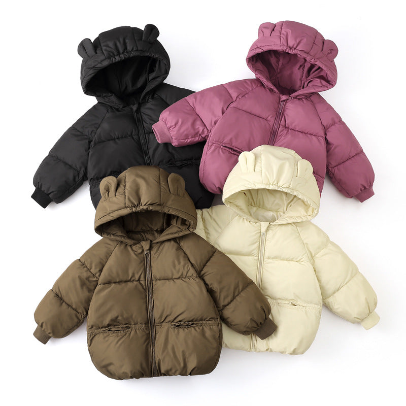 Baby Warm Down Jacket – Lightweight Short Winter Outerwear