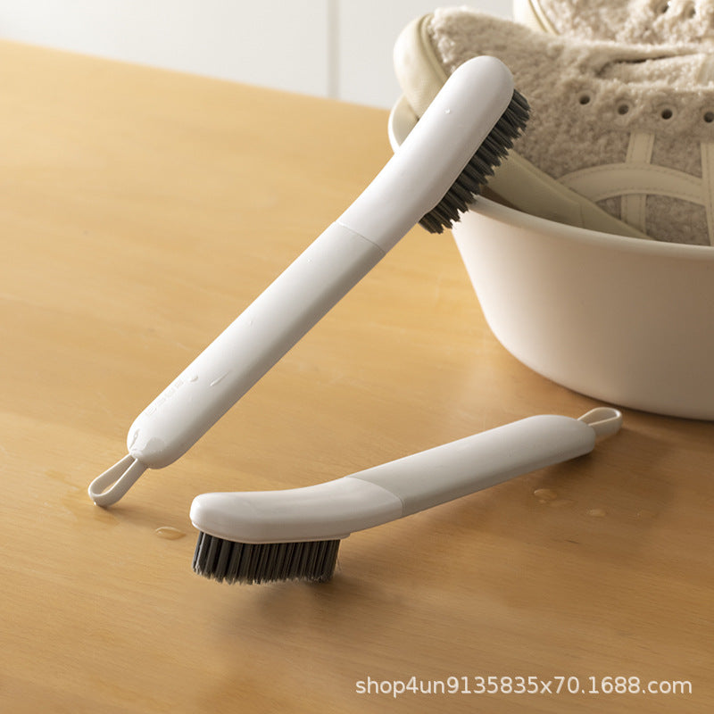 Soft Fur Long-Handle Multifunctional Household Shoe Brush