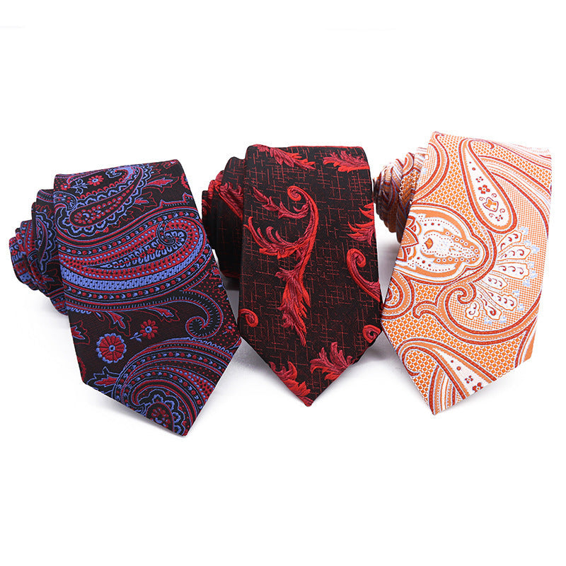 Men’s Wedding & Office Tie – Polyester Hand-Tied Formal