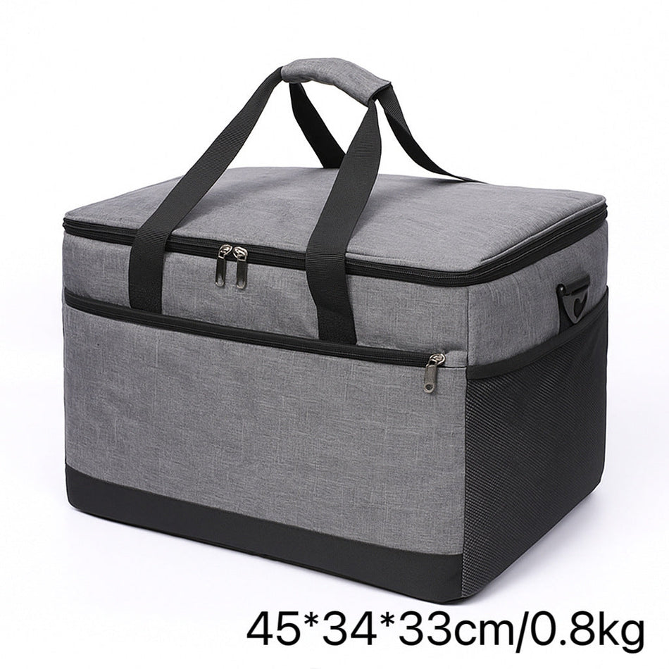 Large-Capacity Outdoor Satchel Ice Bag Picnic Insulation 50L