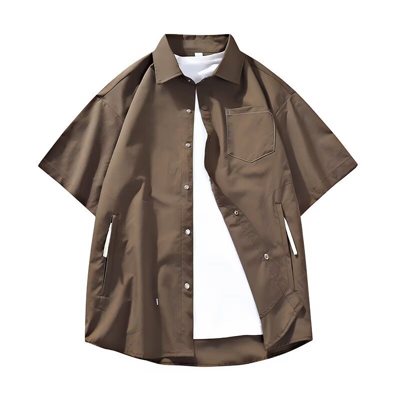 Unisex Japanese Style Summer Casual Shirt