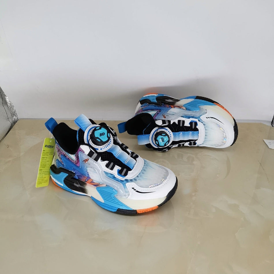 Boys Sports Shoes 2025 Double Mesh Dad Sneakers