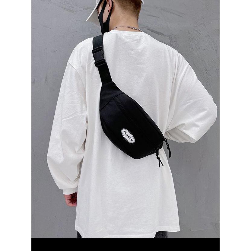 Japanese Style Nylon Men’s Crossbody Chest Bag
