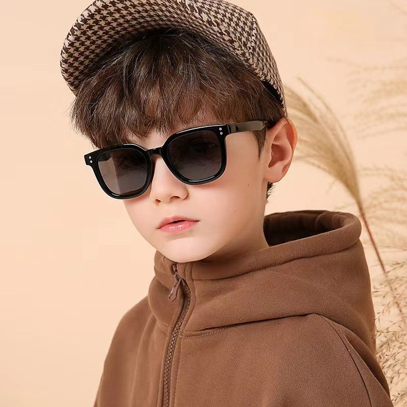 Korean Style Kids Studded Street Sunglasses UV Protection
