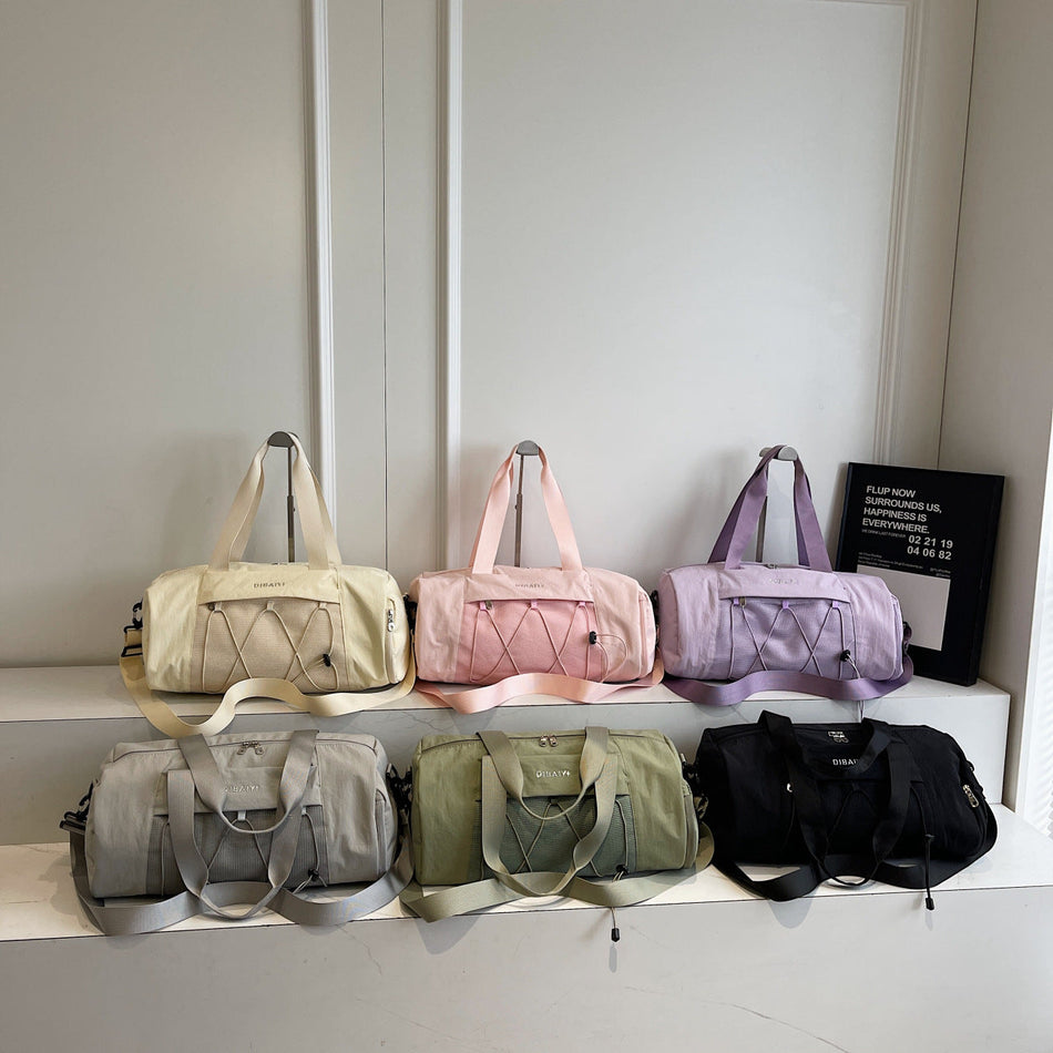 Large Capacity Dry Wet Separation Fitness Travel Crossbody Bag