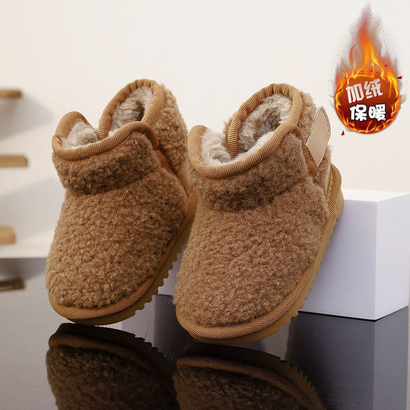 2025 Baby Snow Boots Anti-Slip Warm Cotton 1–3Y