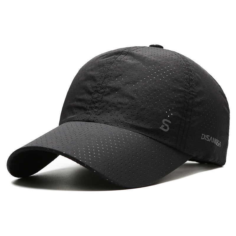 Men's Quick Dry Running Sun Cap Breathable Outdoor Duckbill Hat