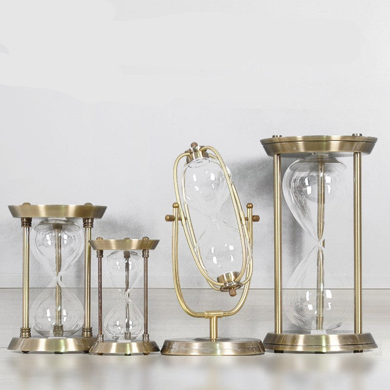 Metal Self-Assembled Retro Hourglass – Customizable