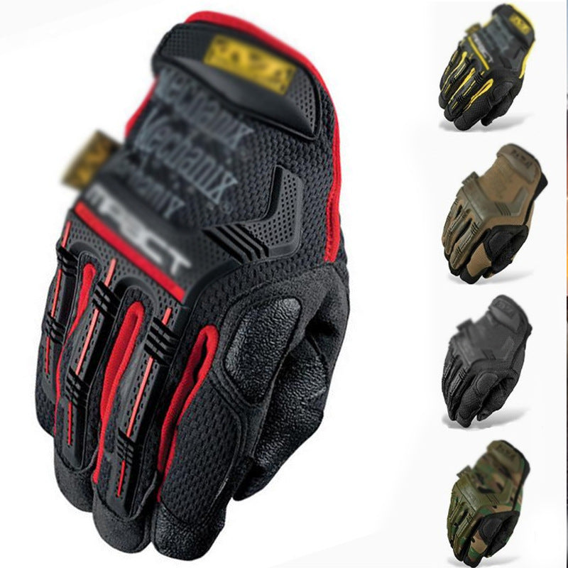 Men’s Full-Finger Tactical Gloves – Combat, Riding & Outdoor Use