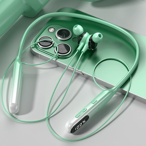 Bluetooth 5.3 Neckband Headphones Noise Reduction