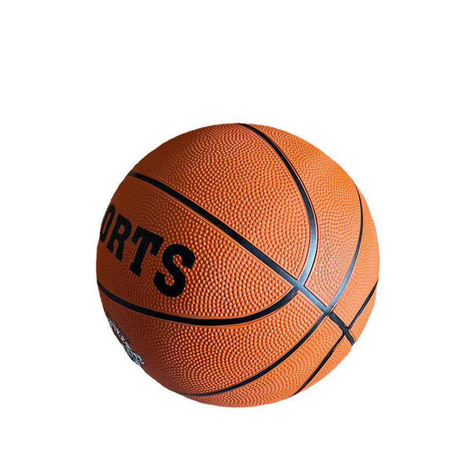 Kids No.3–7 Basketball PU Rubber Durable School Training Ball