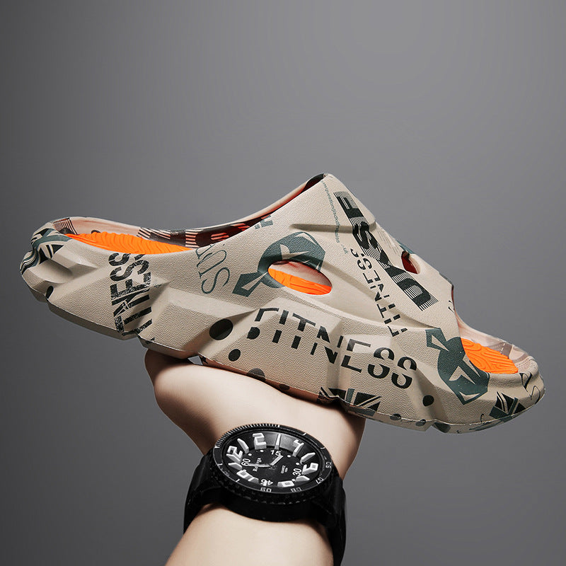 Men’s Non-Slip Soft Bottom Outdoor & Indoor Slippers