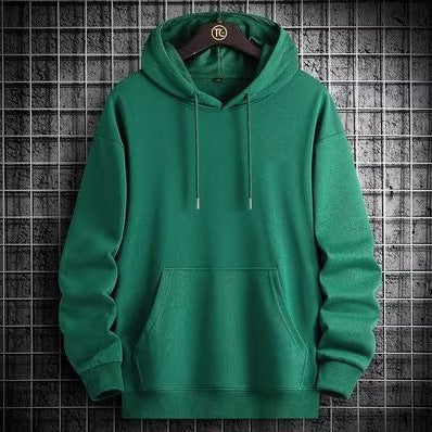 Men’s Fleece Hooded Sweater Korean Style Winter Hoodie