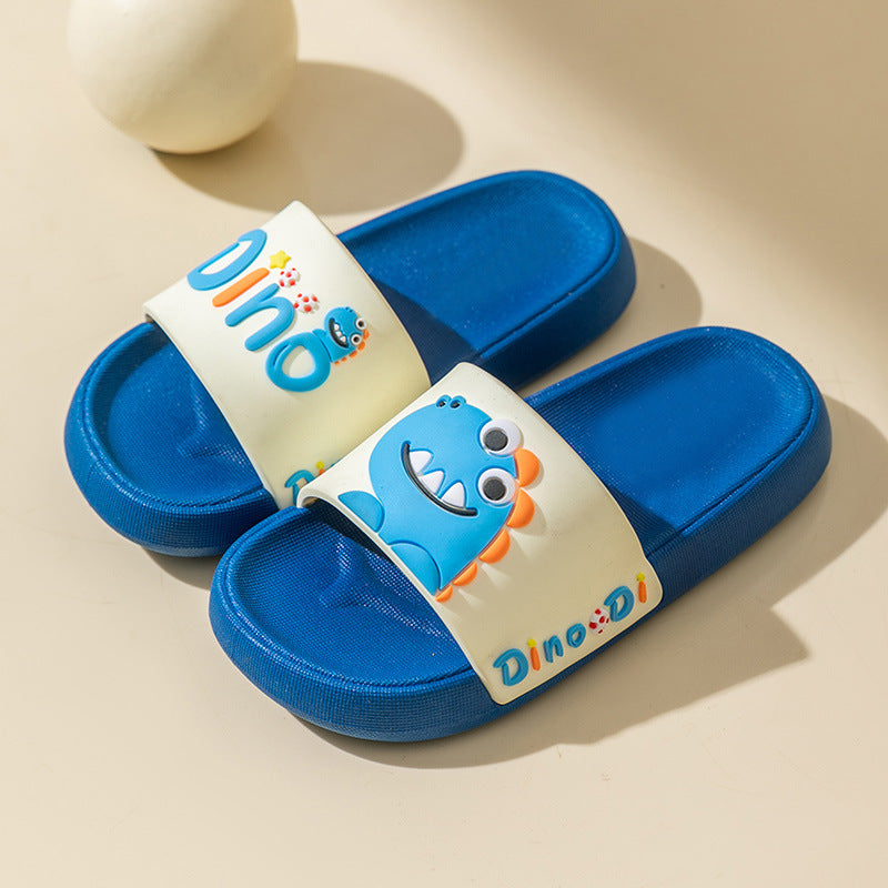 Blue girls summer sandals with comfortable and breathable design for outdoor wear