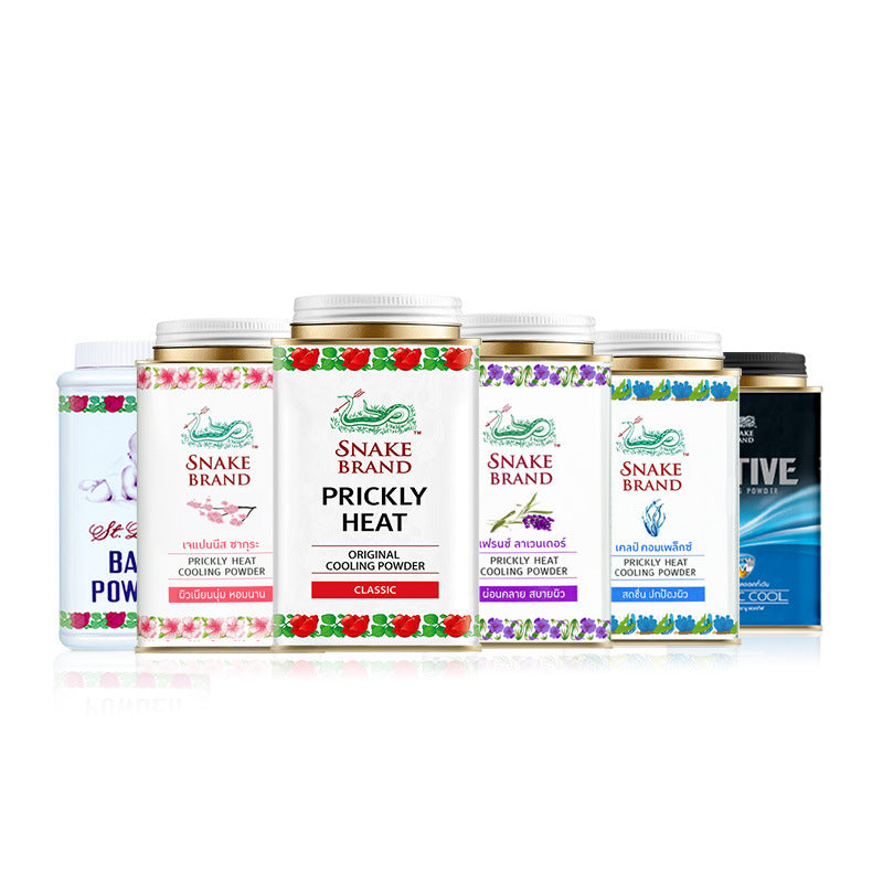 Thailand Snake Body Powder – Cooling & Antiperspirant 140g