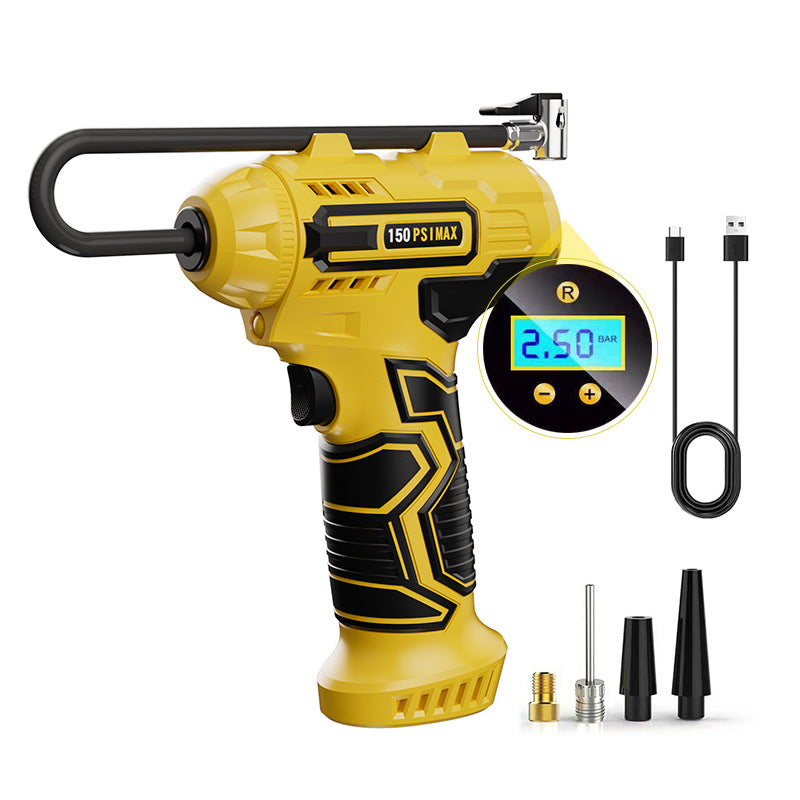 Wireless Portable Electric Car Air Pump – Multi-Function Tire