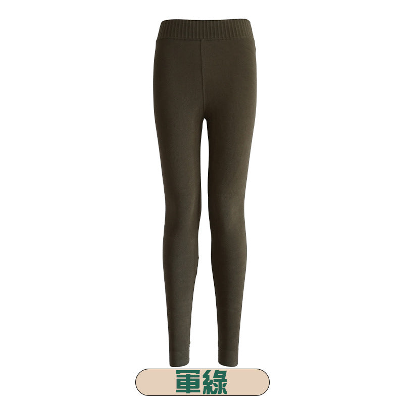 Women’s Plush Thickened Shark Leggings