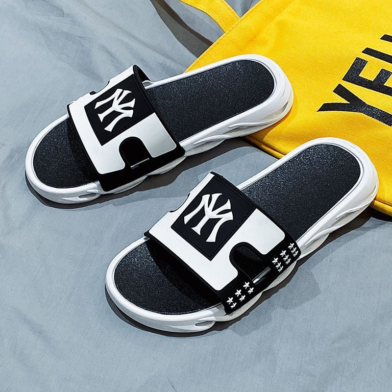 Men’s Outdoor Anti-Slip Slippers – Trendy Casual Summer Slides