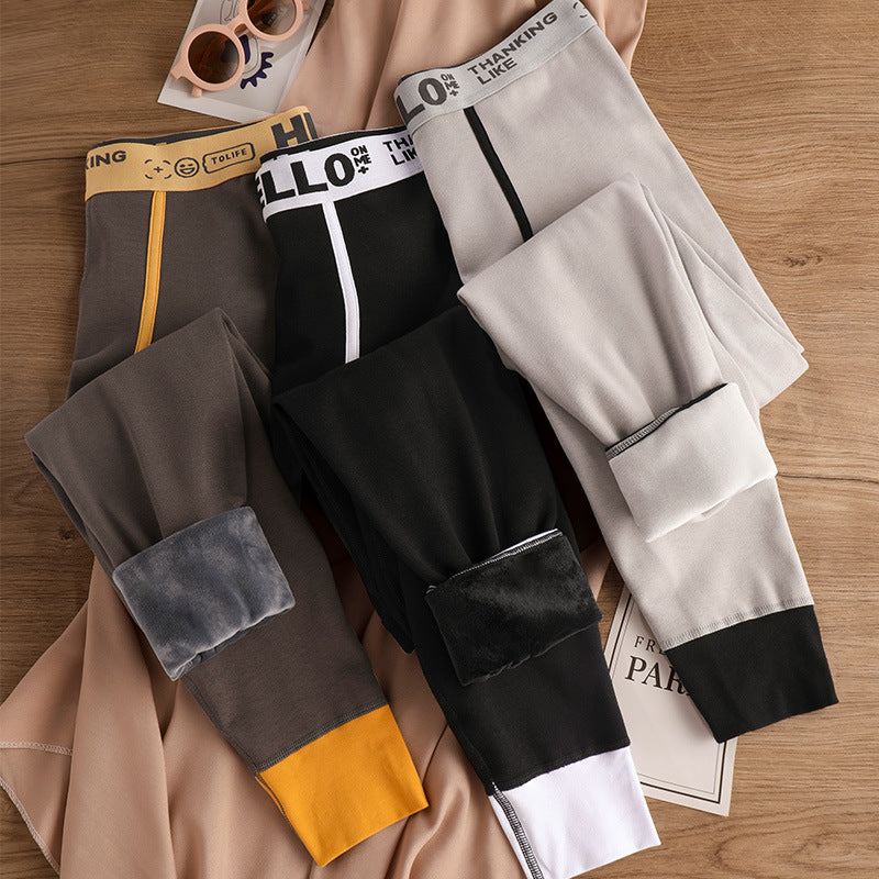 Men’s Thickened Fleece-Lined Autumn & Winter Leggings