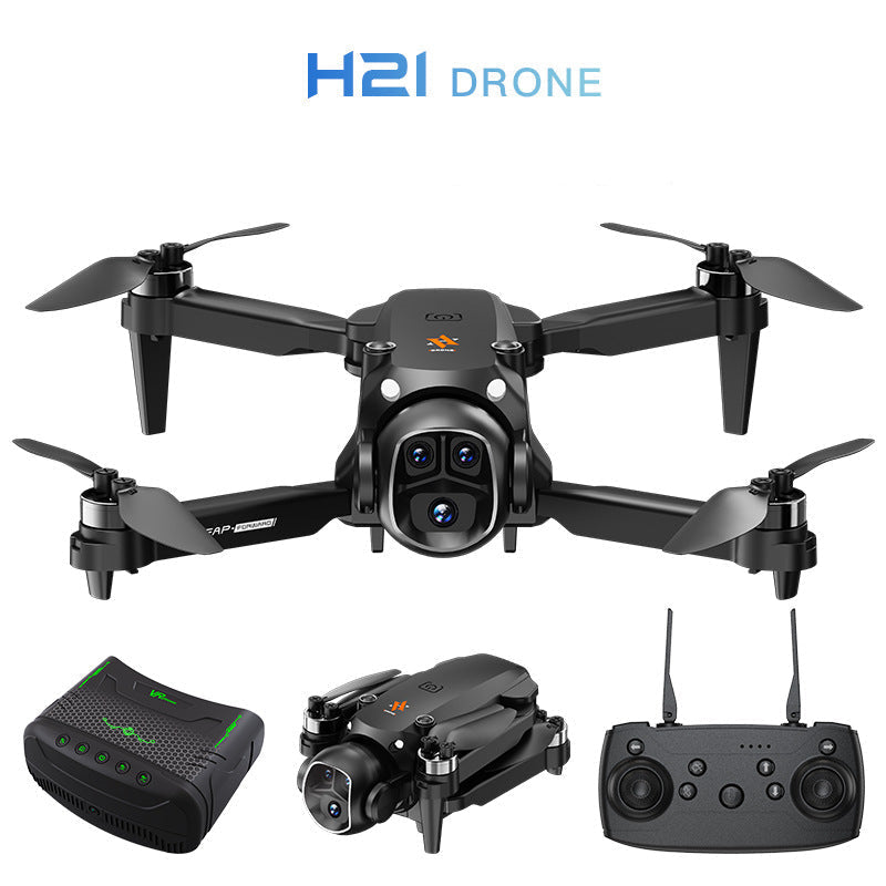 STOCK-H21 Dual-Camera Drone Brushless Optical Flow Quadcopter