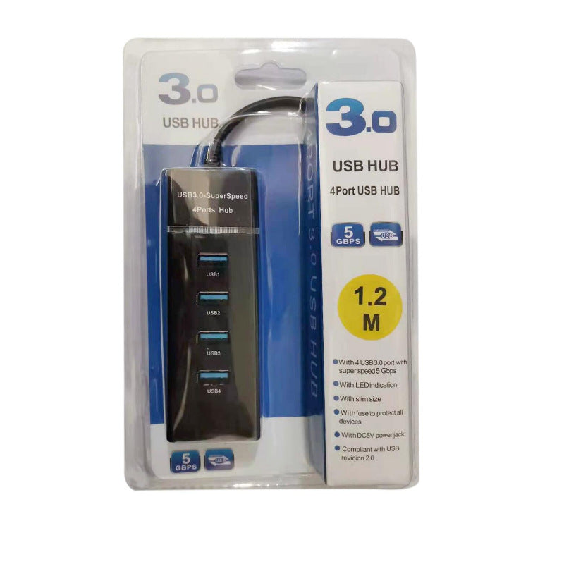 1.2m USB 3.0 High-Speed Splitter Notebook One-to-Seven Hub