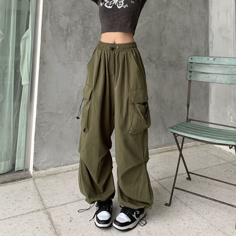 Retro Wide-Leg Straight Casual Pants for Women